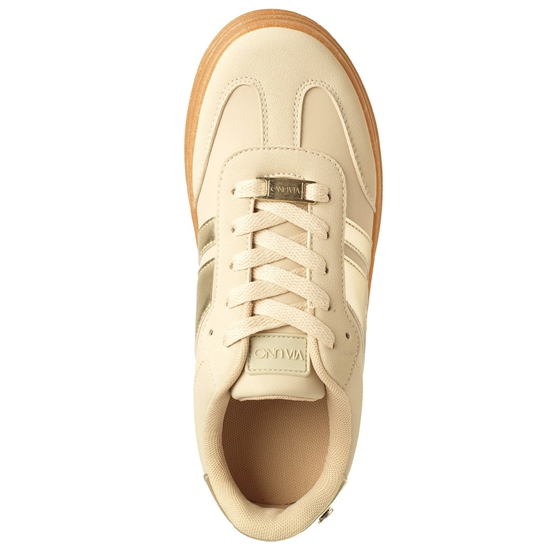 ZAPATILLAS MUJER VIA UNO CASUAL DORADO 22641702  - 4