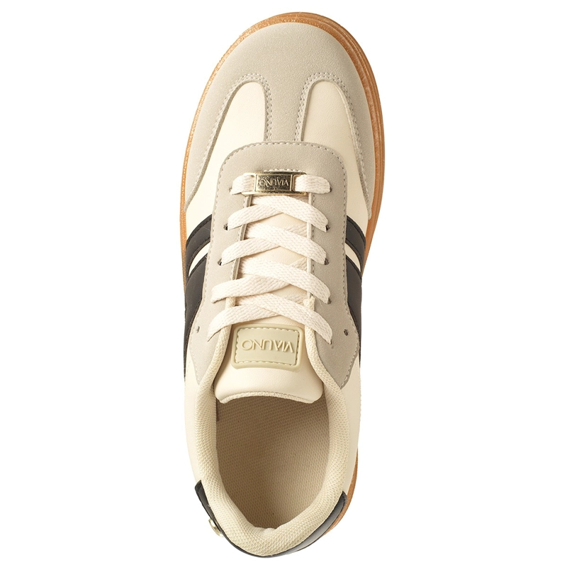 ZAPATILLAS MUJER VIA UNO CASUAL NEGRO 22641702  - 4