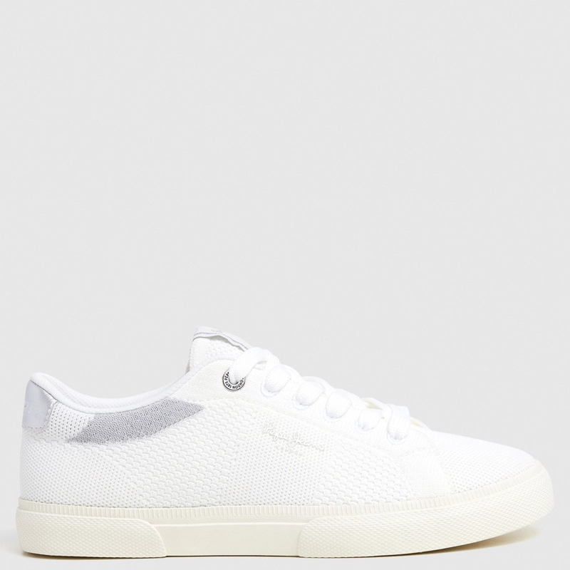 ZAPATILLAS MUJER PEPE JEANS LONDON URBANO GRIS KENTON KNIT - 1