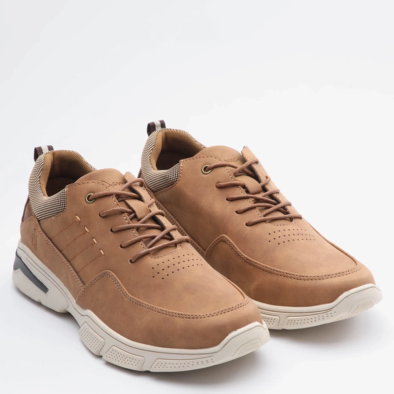 ZAPATILLAS HOMBRE JARMAN CASUALES CAMEL LJ2101298 - 2