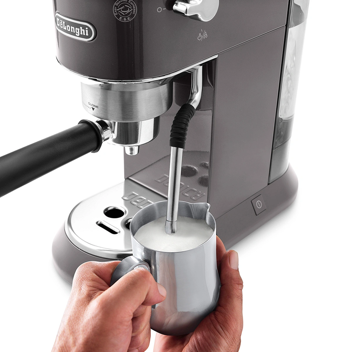 CAFETERA DELONGHI HIDROPRESIÓN DEDICA ARTE PLATA Plata, foto 5