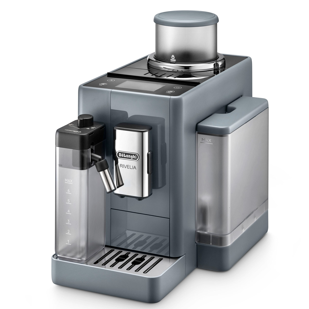 CAFETERA DELONGHI SUPER AUTOMÁTICA RIVELIA GRIS - 2