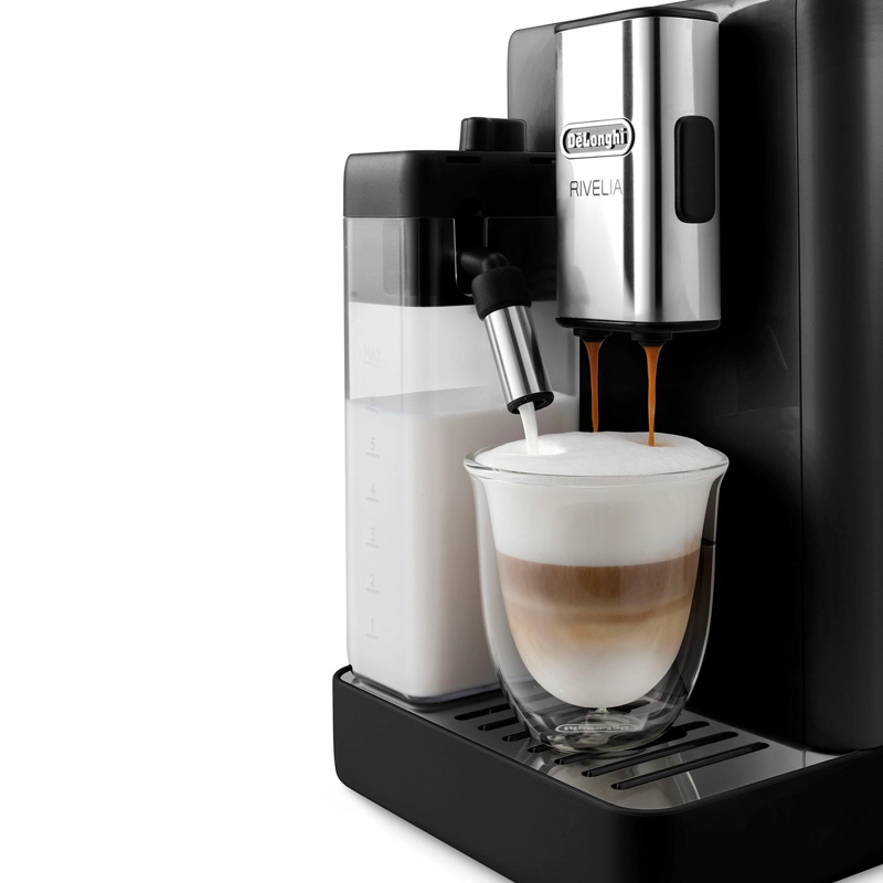 CAFETERA DELONGHI SUPER AUTOMÁTICA RIVELIA NEGRO - 2