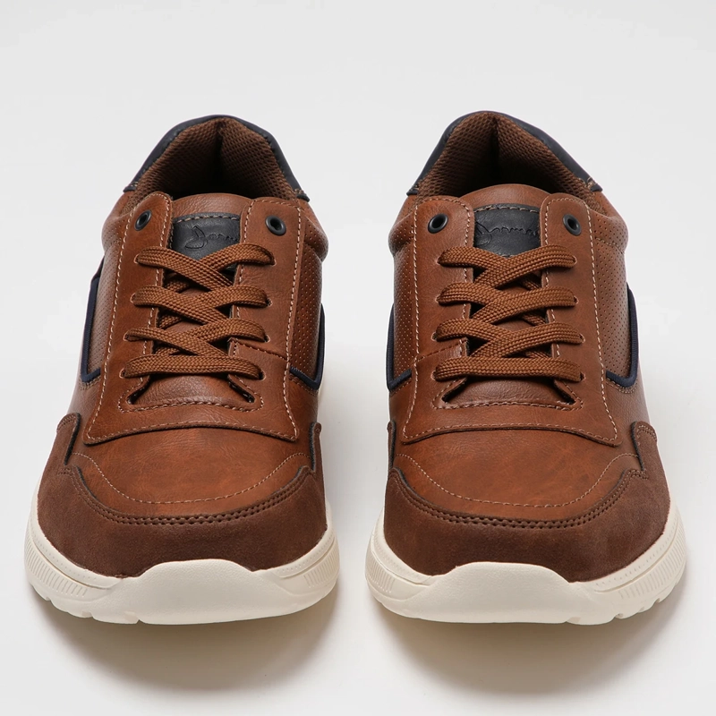 ZAPATILLAS HOMBRE JARMAN CASUALES CAFÉ HS23348  - 4