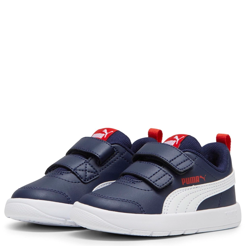 ZAPATILLAS UNISEX INFANTIL PUMA CASUALES AZUL COURTFLEX - 2