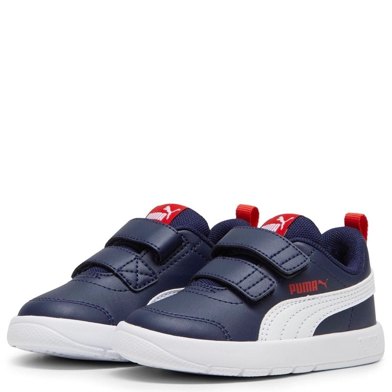 ZAPATILLAS UNISEX INFANTIL PUMA CASUALES AZUL COURTFLEX - 2