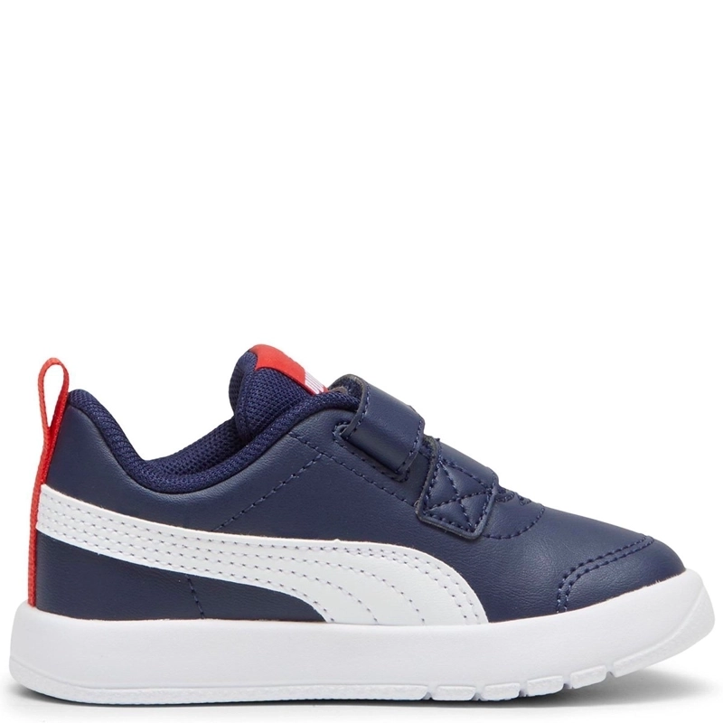 ZAPATILLAS UNISEX INFANTIL PUMA CASUALES AZUL COURTFLEX - 3