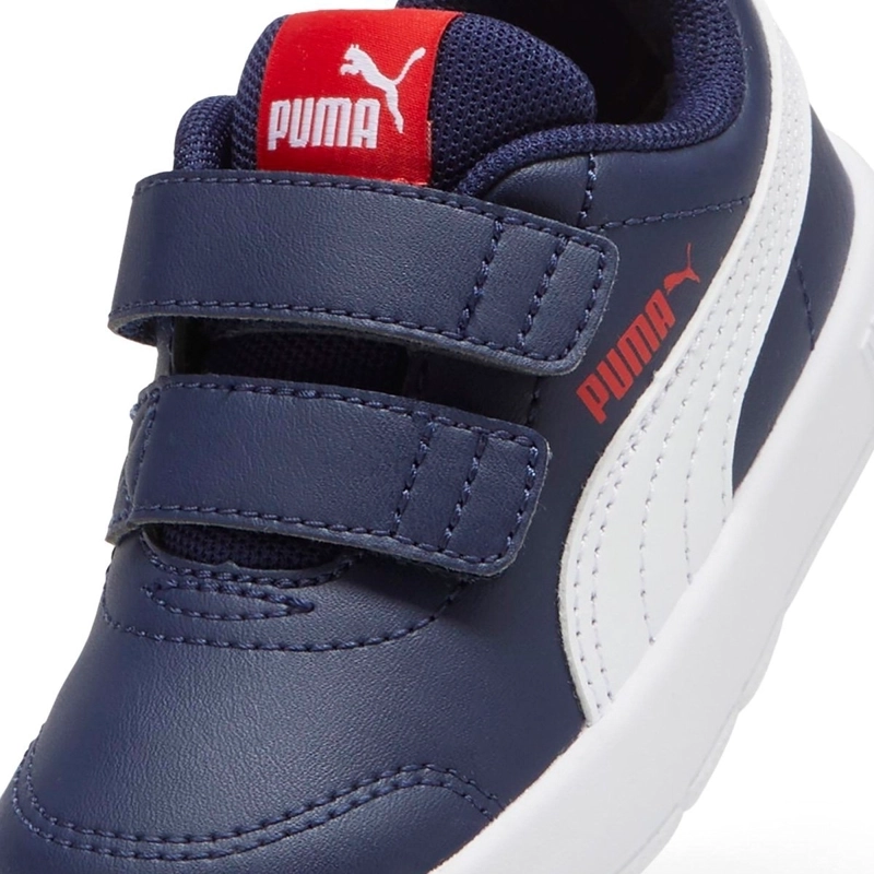 ZAPATILLAS UNISEX INFANTIL PUMA CASUALES AZUL COURTFLEX - 5