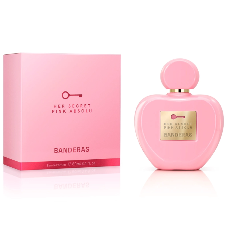 PERFUME ANTONIO BANDERA HER SECRET PINK ABSOLU MUJER EDP 80ML - 2