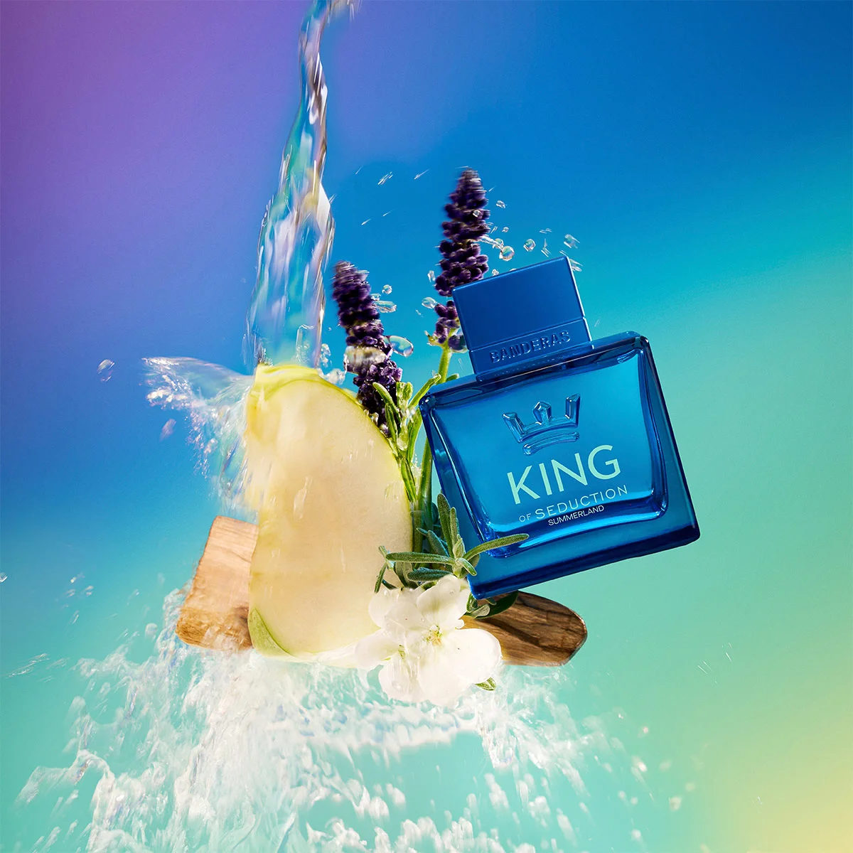 PERFUME BANDERAS KING OF SEDUCTION SUMMERLAND HOMBRE EDT 100 ML - 3