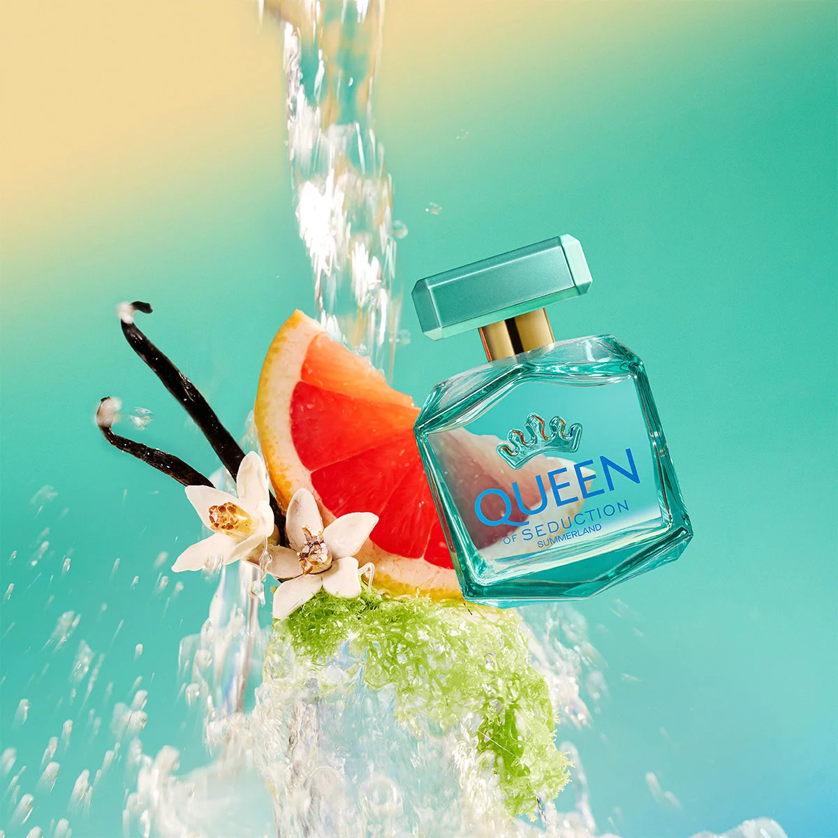 PERFUME BANDERAS QUEEN OF SEDUCTION SUMMERLAND MUJER EDT 80 ML - 3