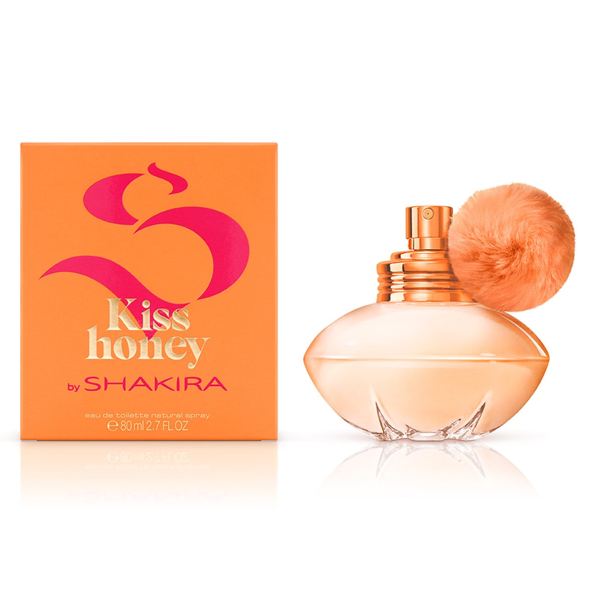 PERFUME S BY SHAKIRA KISS HONEY MUJER EDT 80 ML - 1