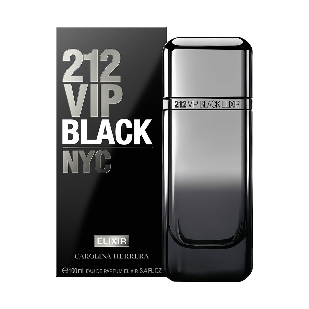PERFUME CAROLINA HERRERA 212 VIP BLACK ELIXIR HOMBRE EDP 100 ML - 2
