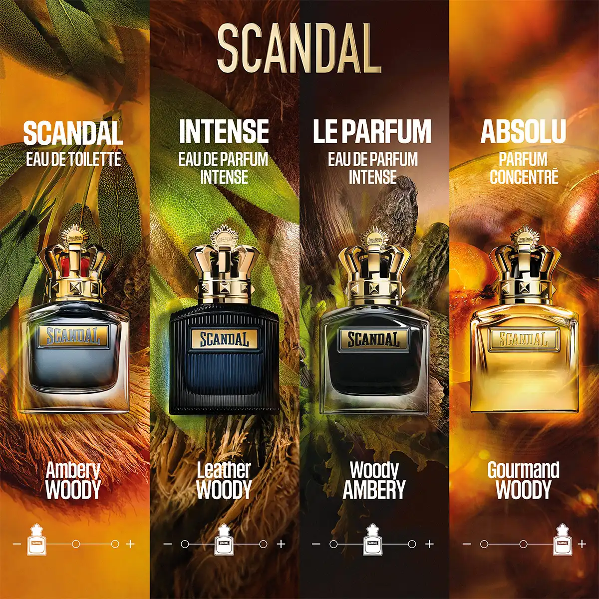 PERFUME JEAN PAUL GAULTIER SCANDAL INTENSE HOMBRE EDP 50 ML - 4