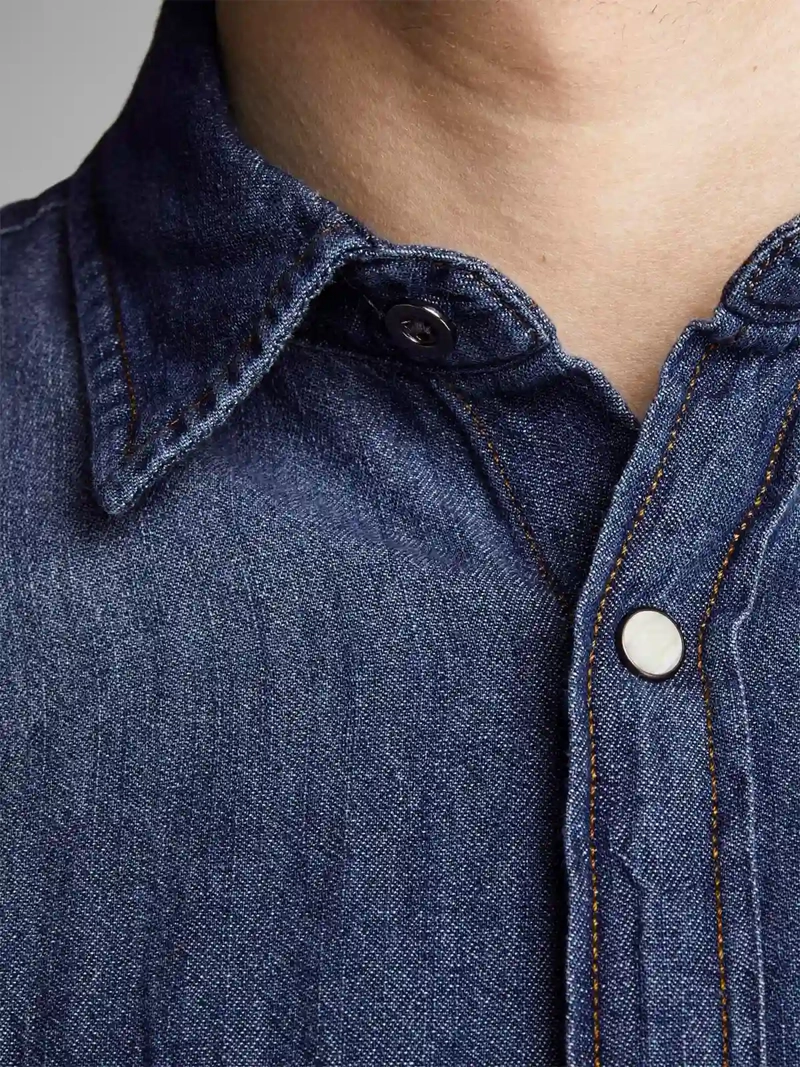 CAMISA HOMBRE JACK & JONES MANGA LARGA - 3