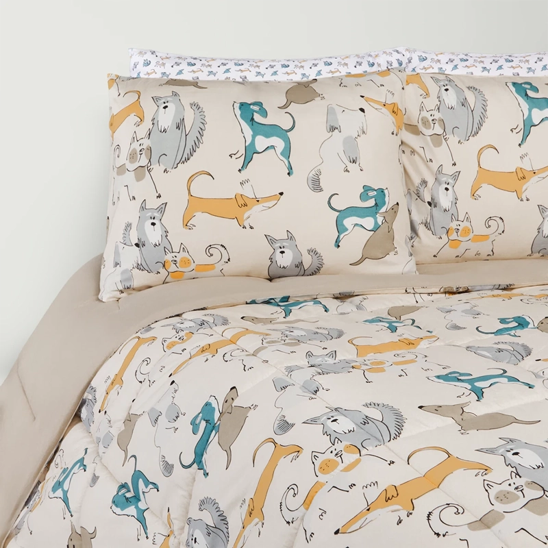 PLUMÓN RIPLEY HOME MICROFIBRA 1.5 PLAZAS PERRITOS - 2
