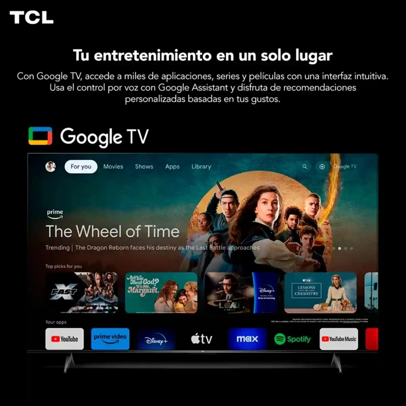 SMART TV TCL LED 4K UHD 75” V6C - 12