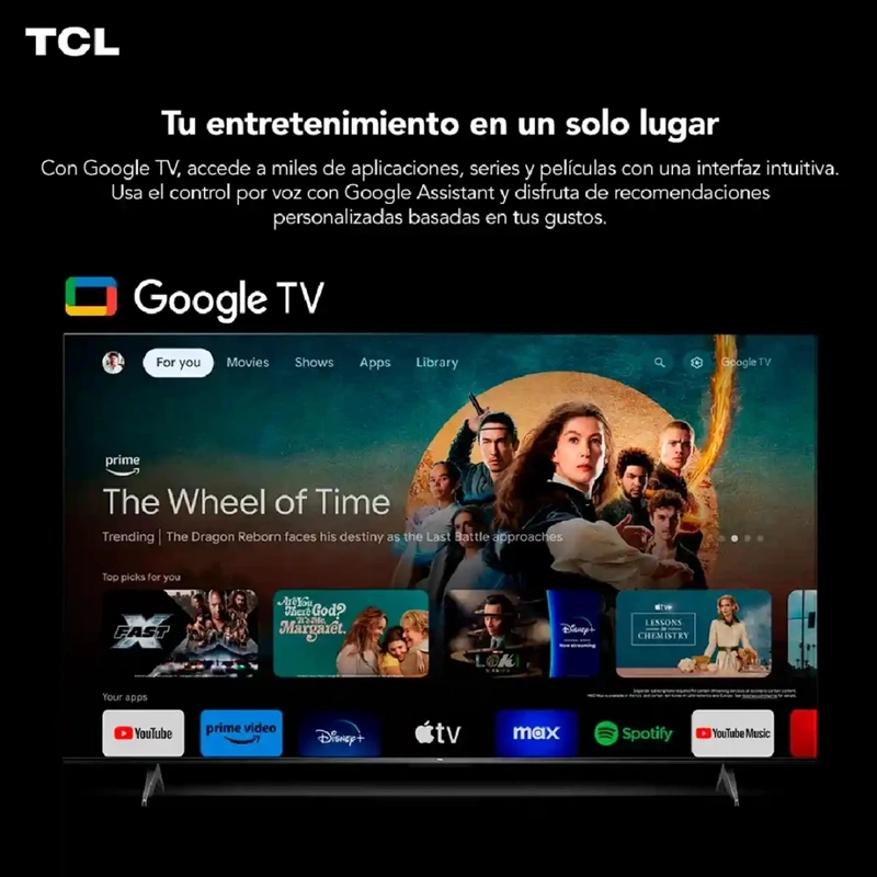 SMART TV TCL LED 4K UHD 75” V6C - 8