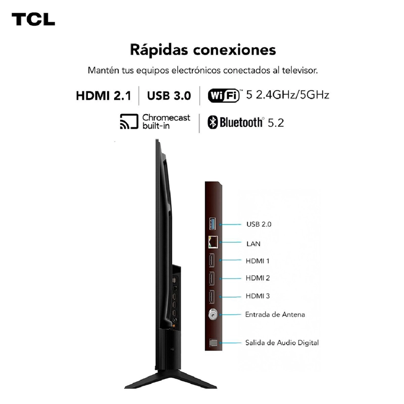SMART TV TCL LED 4K UHD 75” V6C - 10