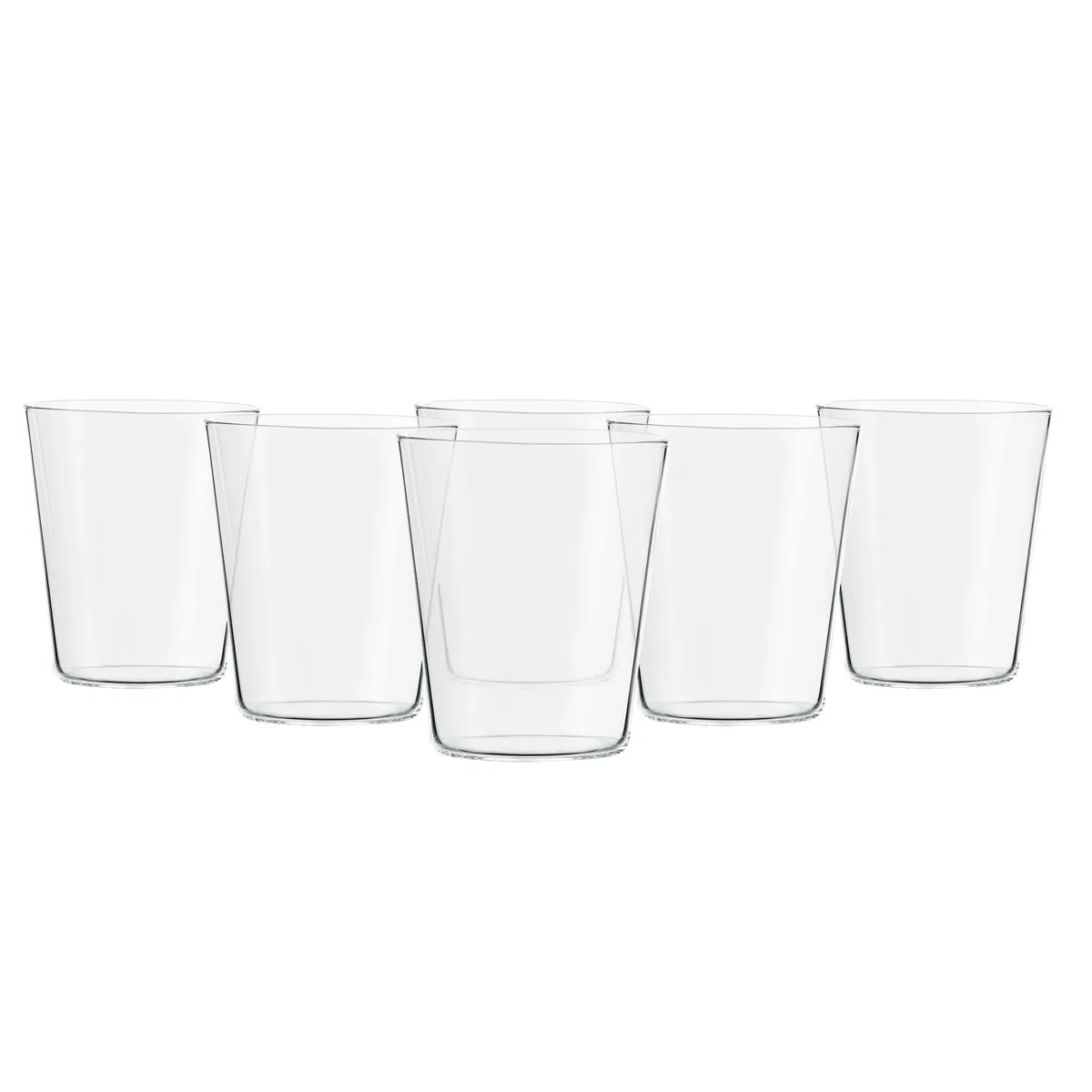 SET 6 VASOS RIPLEY HOME CORTO LISO - 1
