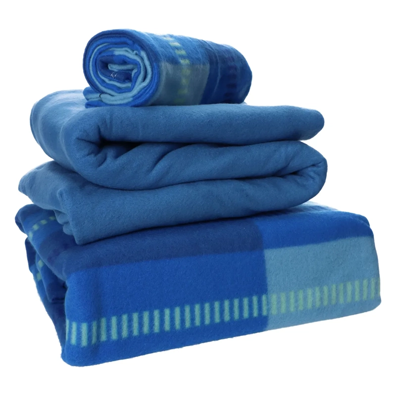 JUEGO DE SÁBANAS ANDES CUADRO KING POLAR ESTAMPADA - 3