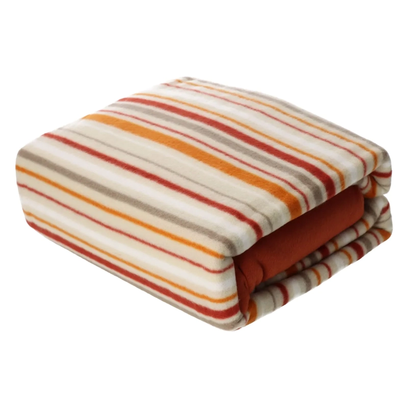 JUEGO DE SÁBANAS ANDES FRANJAS KING POLAR ESTAMPADA - 2