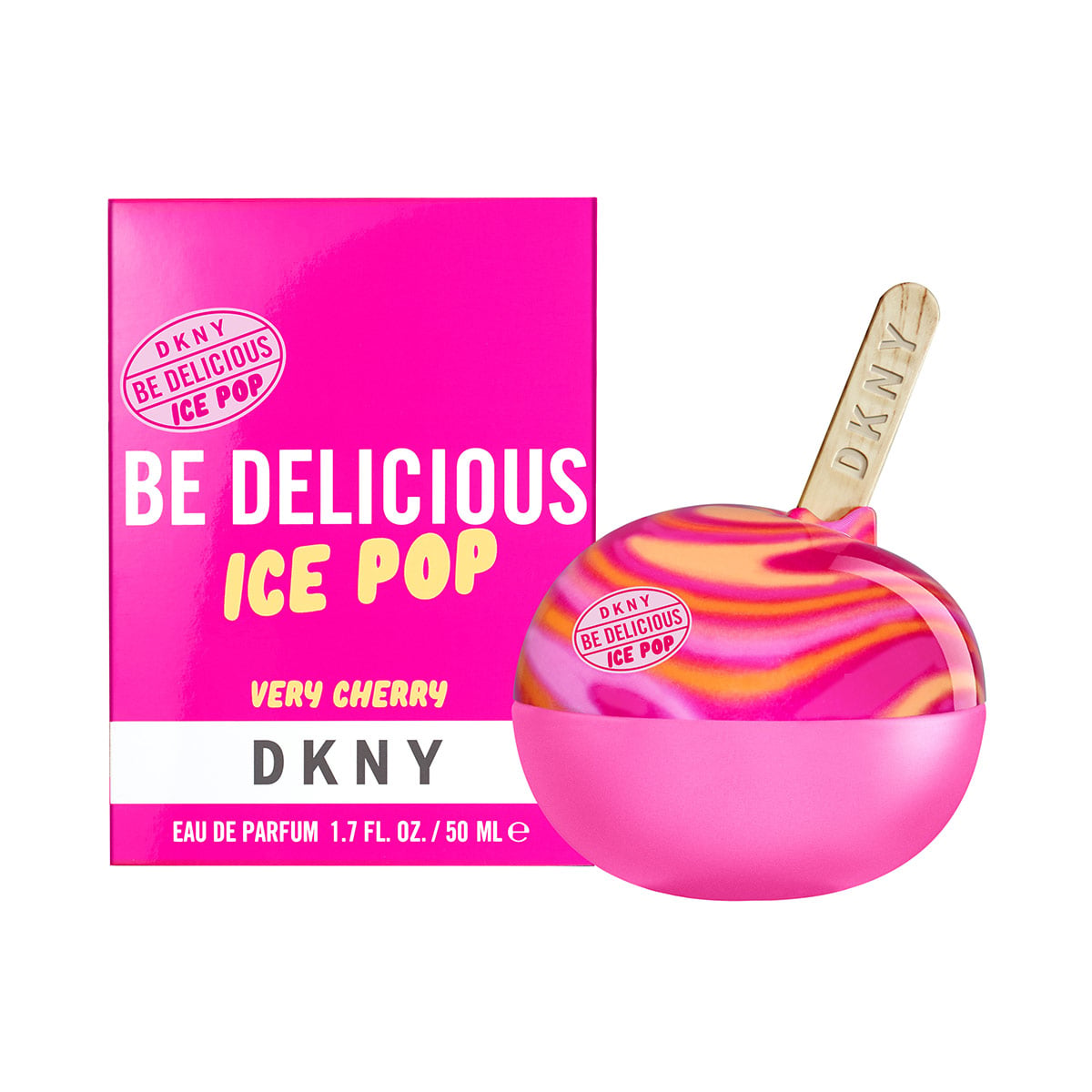 PERFUME DKNY BE DELICIOUS ICE POP VEY CHERRY MUJER EDP 50 ML - 3