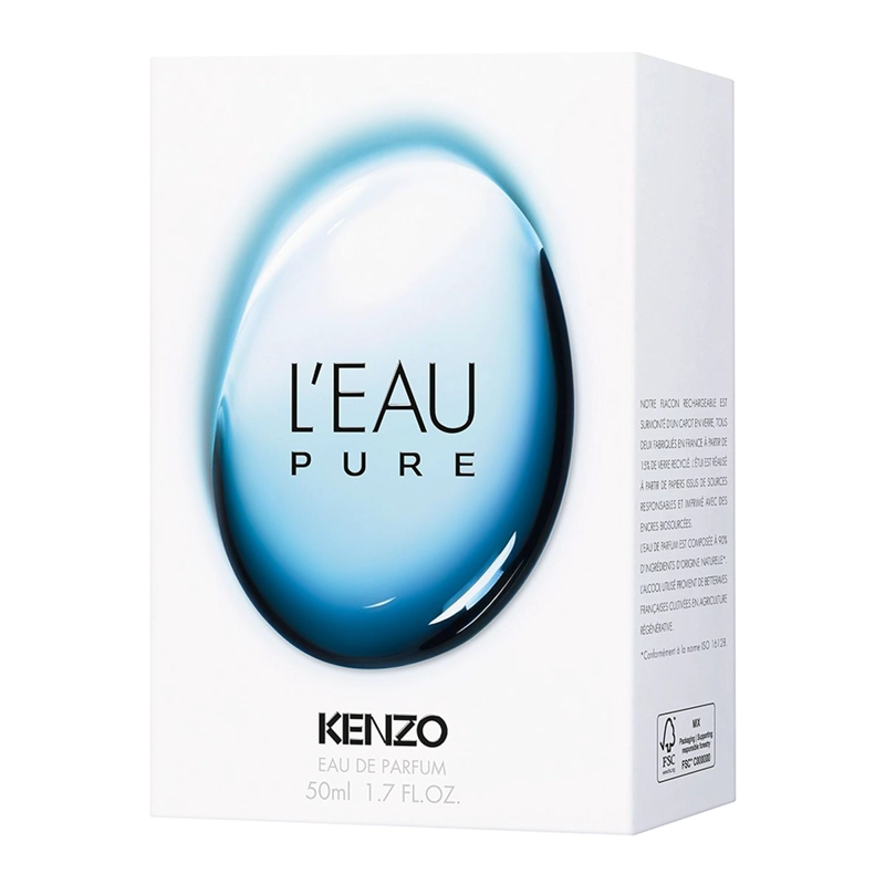PERFUME KENZO LEAU PURE UNISEX EDP 50ML - 2