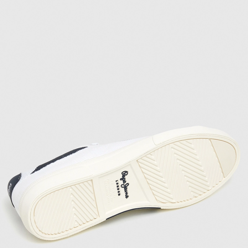 ZAPATILLAS HOMBRE PEPE JEANS LONDON URBANO BLANCO KENTON KNIT - 4