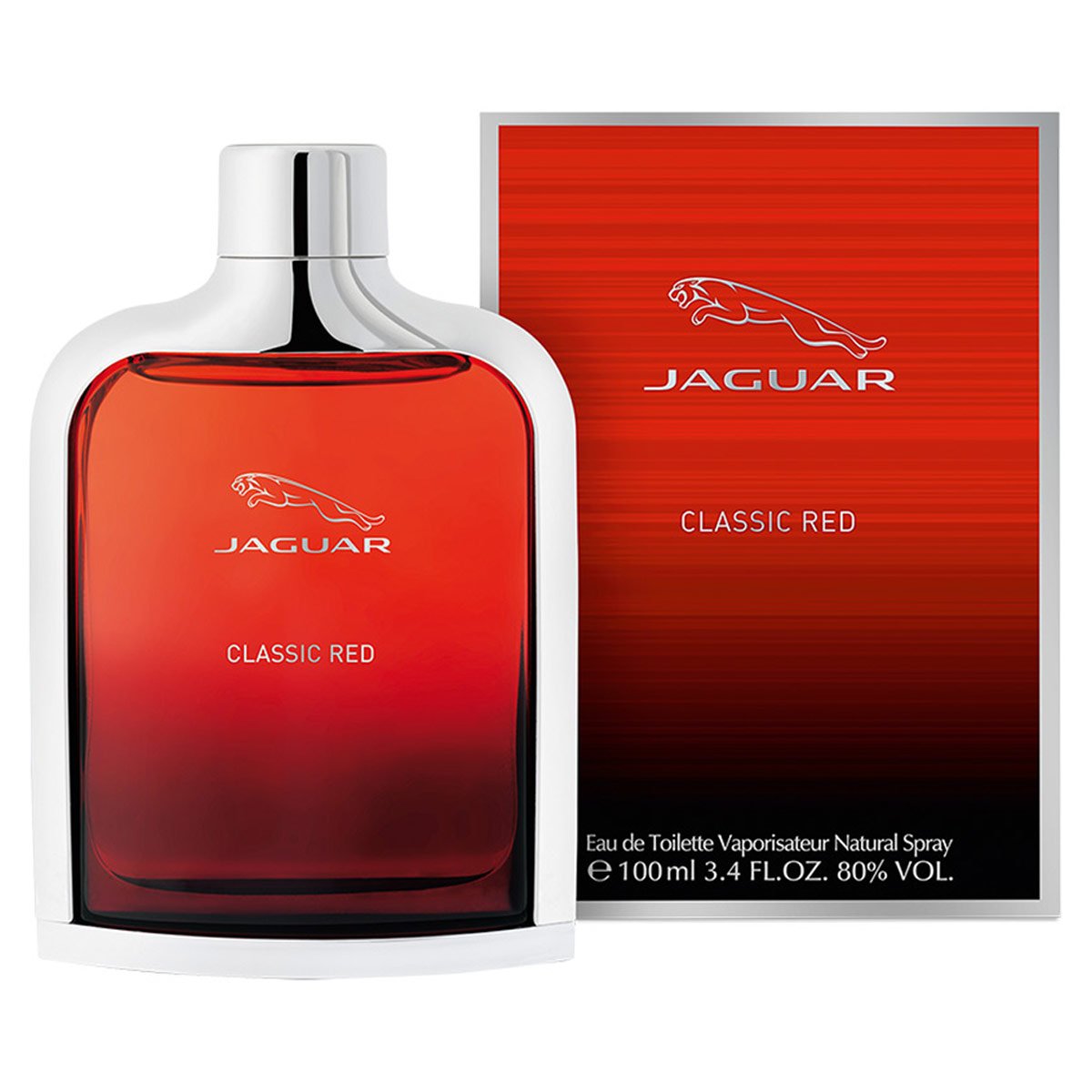 PERFUME JAGUAR CLASSIC RED HOMBRE EDT 100 ML - 3