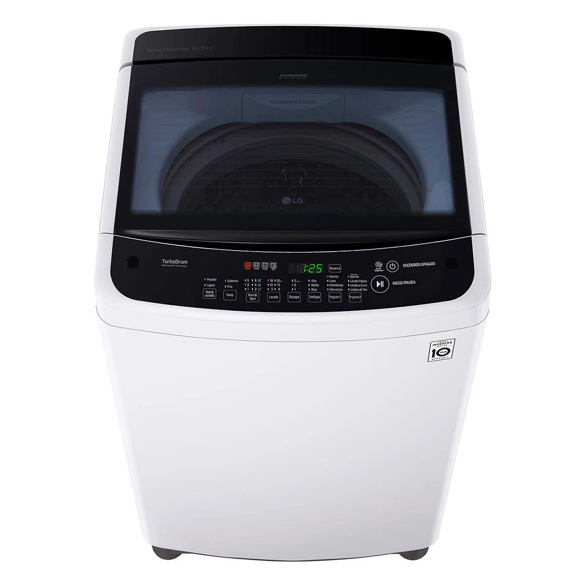 LAVADORA CARGA SUPERIOR LG WT13WSBP 13KG BLANCO - 3