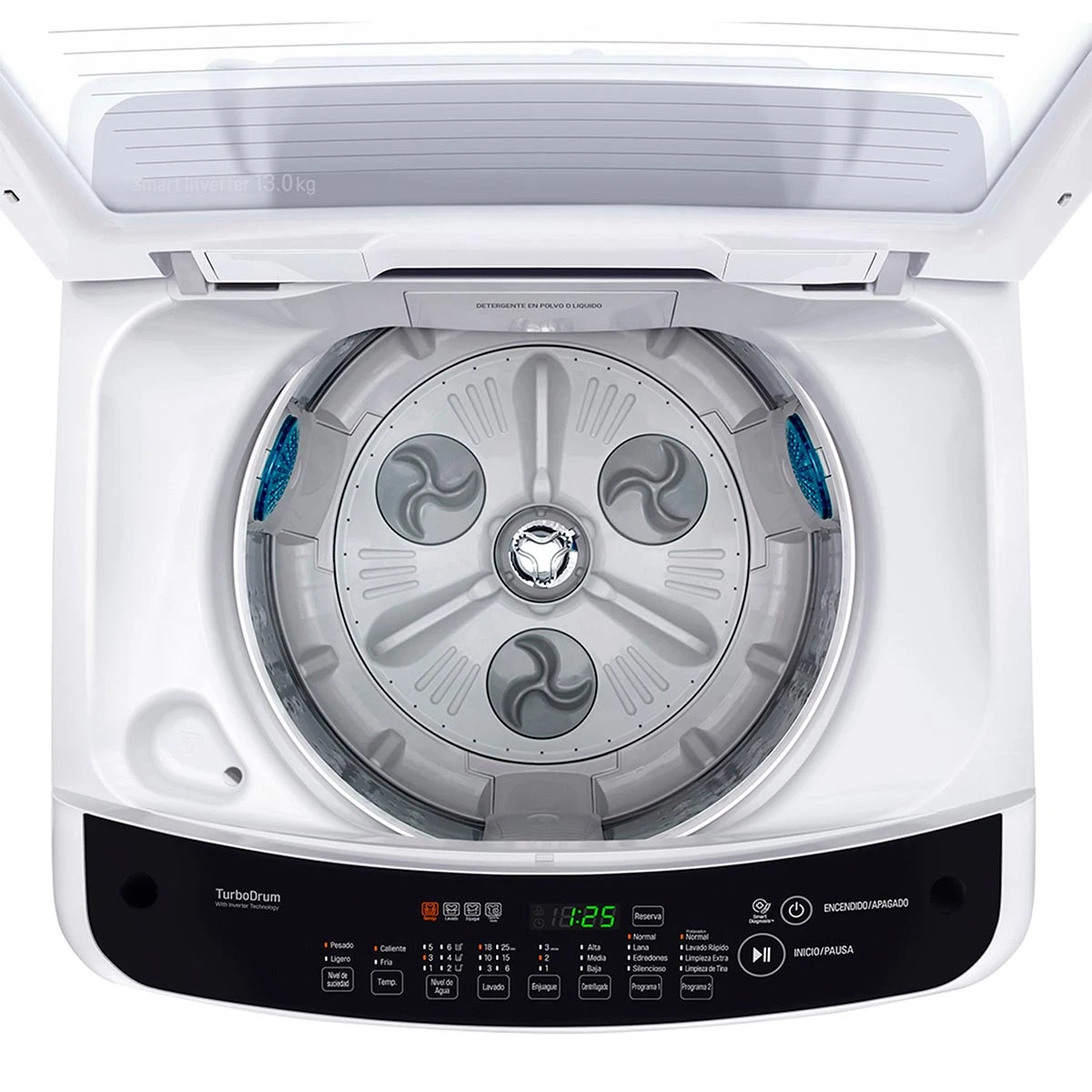 LAVADORA CARGA SUPERIOR LG WT13WSBP 13KG BLANCO - 4