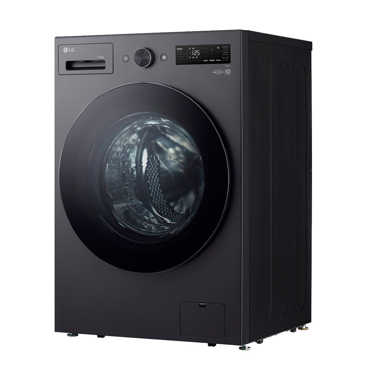 LAVADORA SECADORA LG WD15EGNTSPG 15KG 8KG GRAFITO - 8