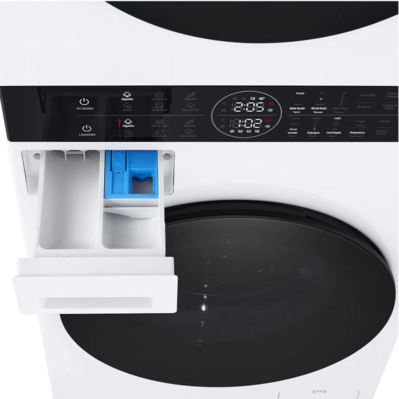 LAVADORA SECADORA LG WK14WS6R 14KG/10KG BLANCO - 7