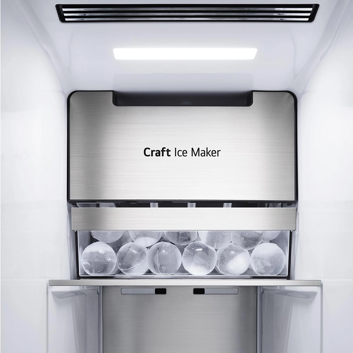 REFRIGERADOR SIDE BY SIDE LG GS66SXNC 635L NO FROST PLATA - 11