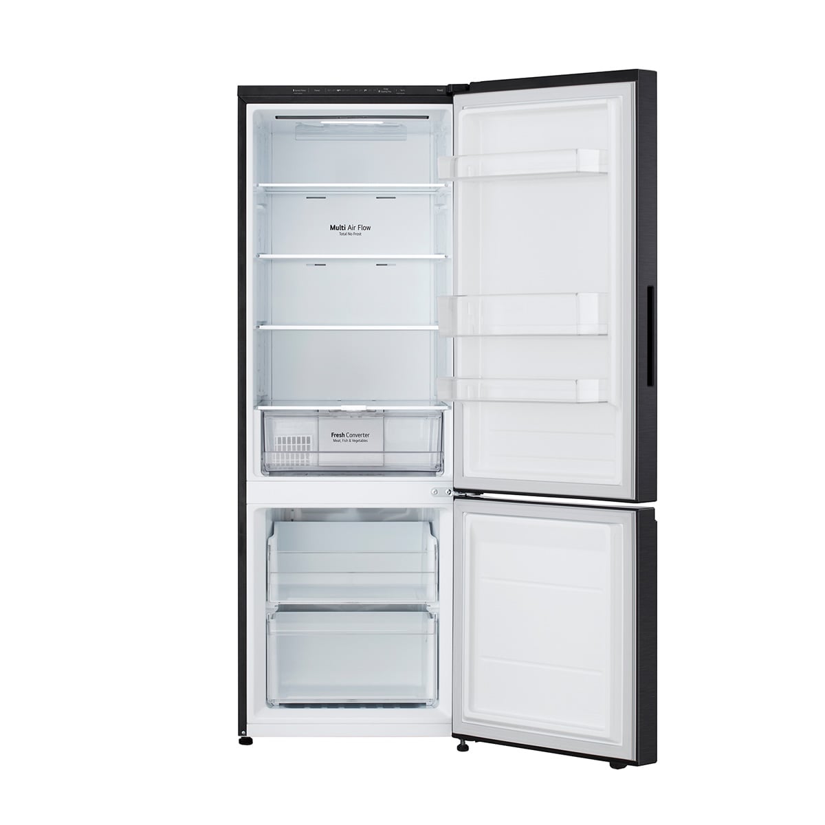 REFRIGERADOR BOTTOM FREEZER LG GB34BPM 335L NO FROST GRAFITO - 5