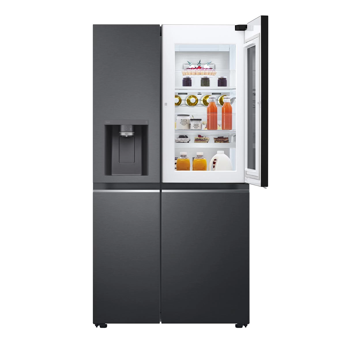 REFRIGERADOR SIDE BY SIDE LG GS66SXTC 635L NO FROST GRAFITO - 3