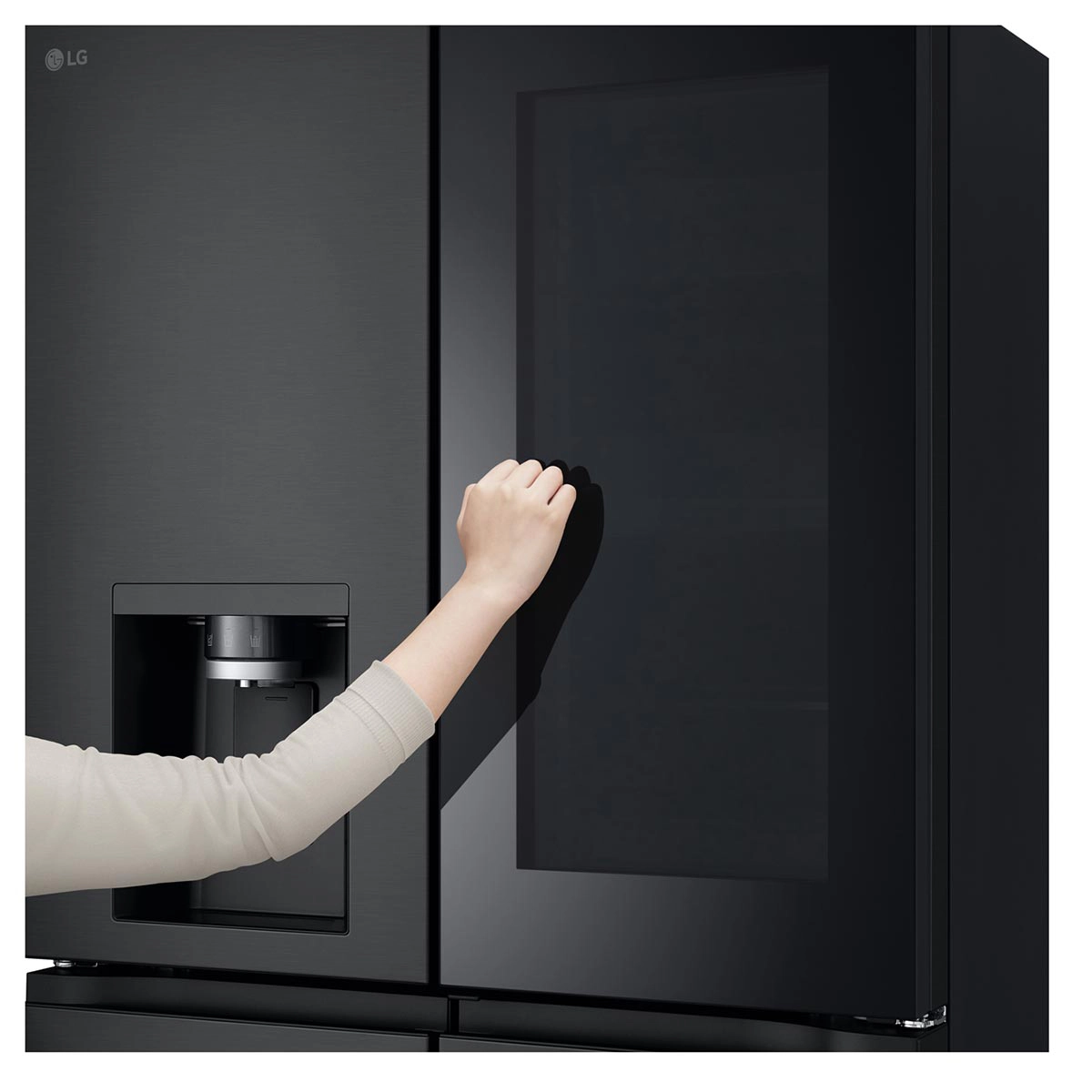 REFRIGERADOR FRENCH DOOR LG GM57WXM 508L NO FROST NEGRO - 8