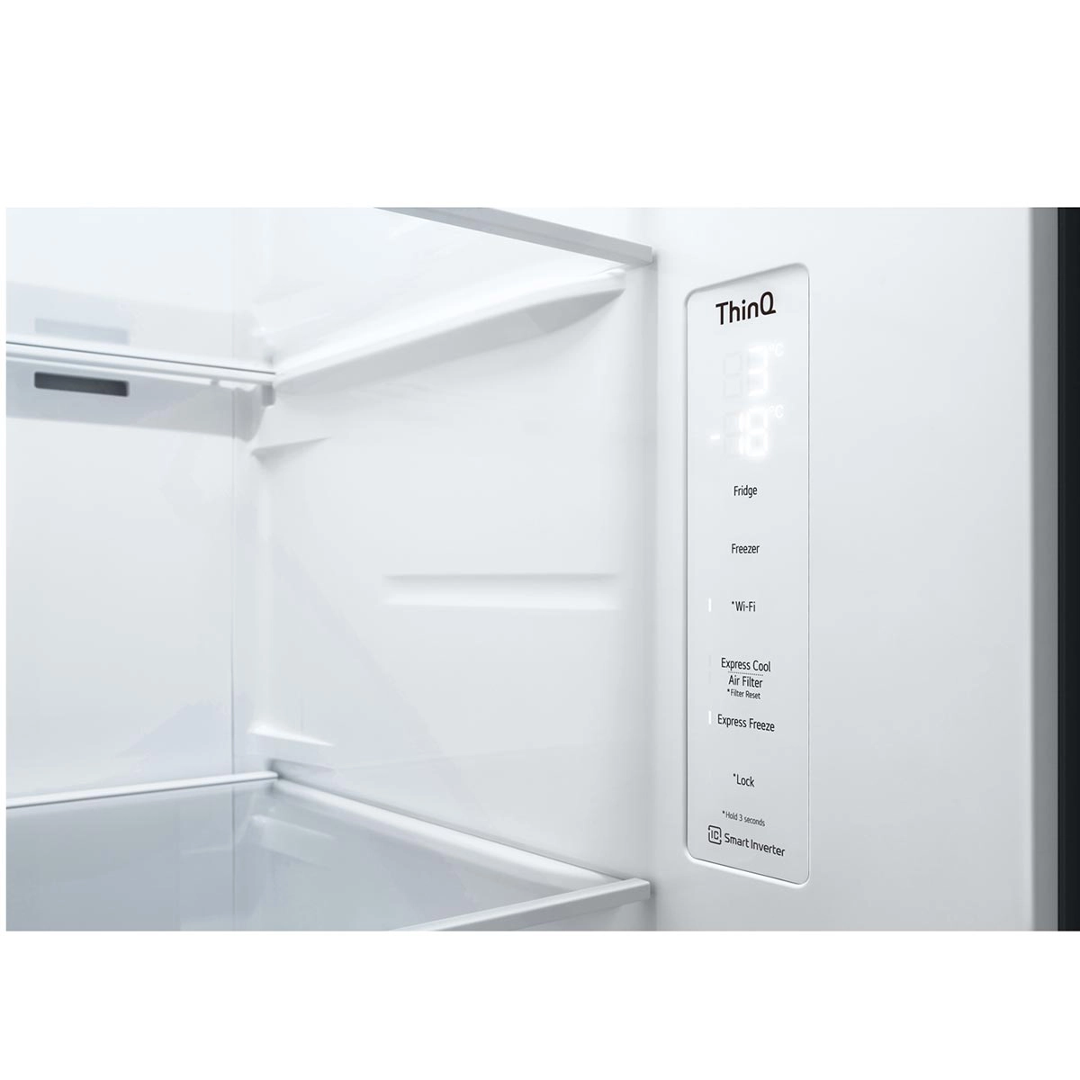 REFRIGERADOR SIDE BY SIDE LG GS66BVM 655L NO FROST GS66BVM - 12