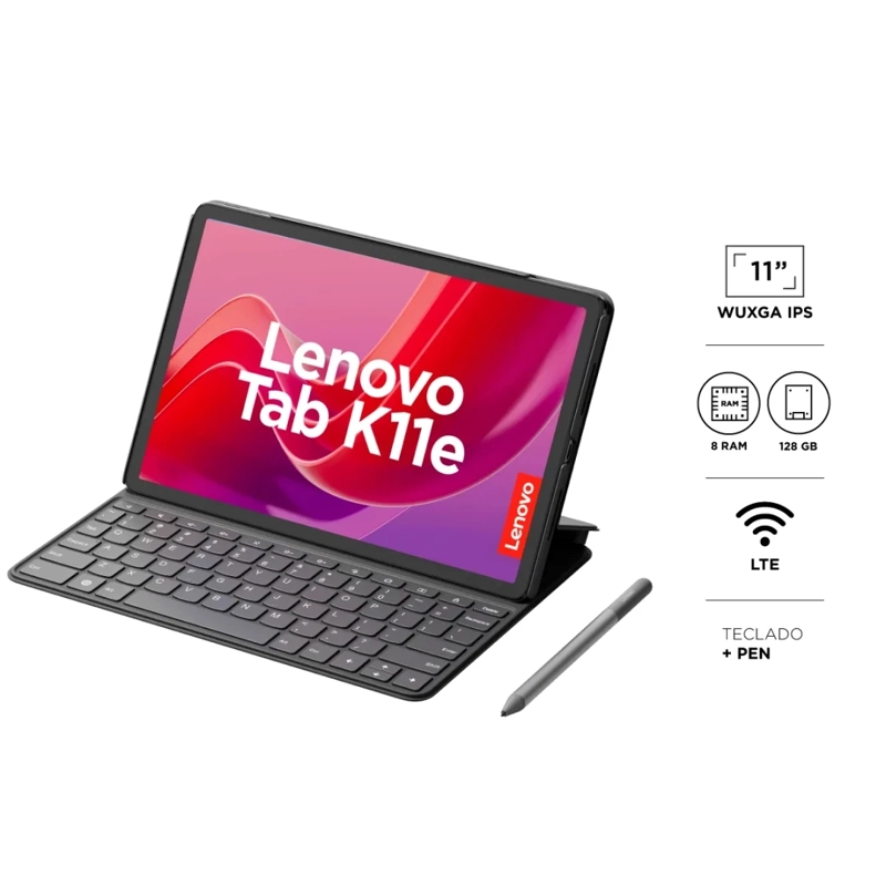 TABLET LENOVO TAB K11E 11" 128 GB LTE + TECLADO + LÁPIZ - 1