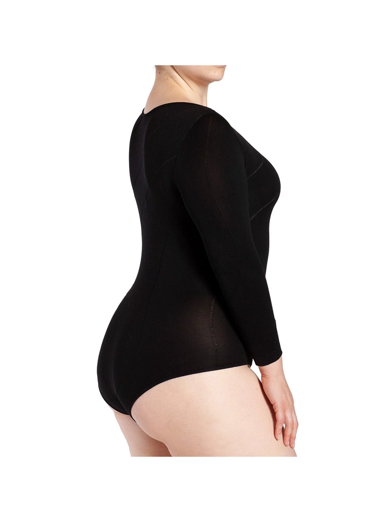 CAMISETA MUJER MONARCH NEGRO LASST ESCOTE POLO - 4