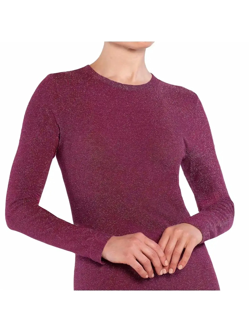 CAMISETA MANGA LARGA MUJER MONARCH LUREX POLO