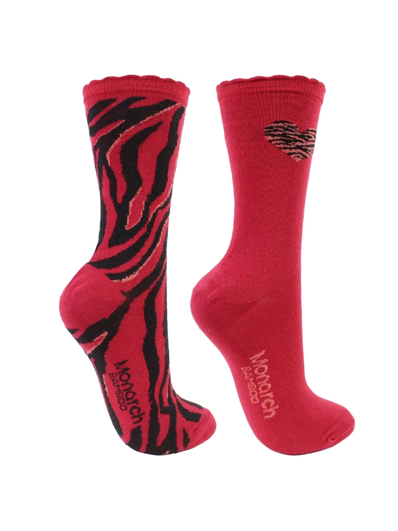 BIPACK CALCETINES MONARCH BAMBOO CORAZÓN - 2