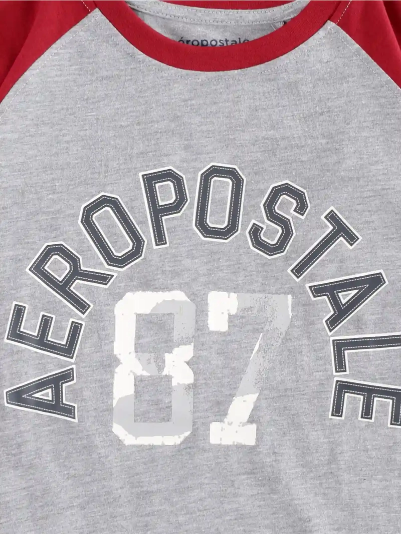 POLERA MANGA CORTA NIÑO AEROPOSTALE RAGLAN - 4