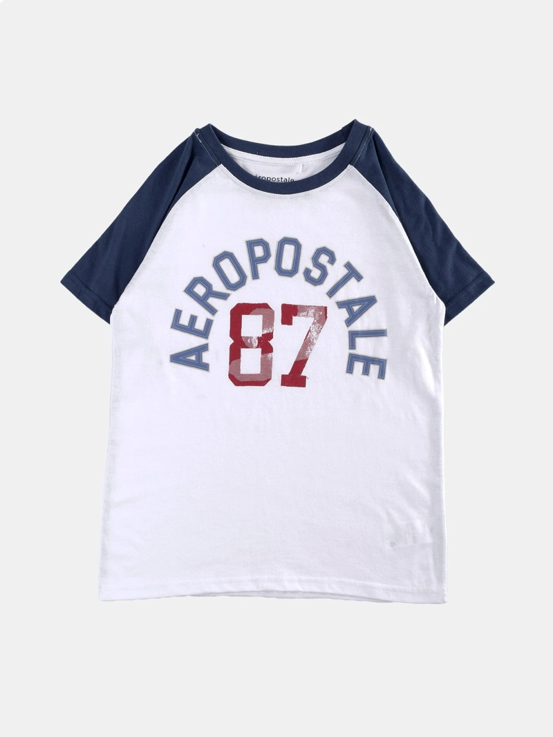 POLERA MANGA CORTA NIÑO AEROPOSTALE RAGLAN - 1