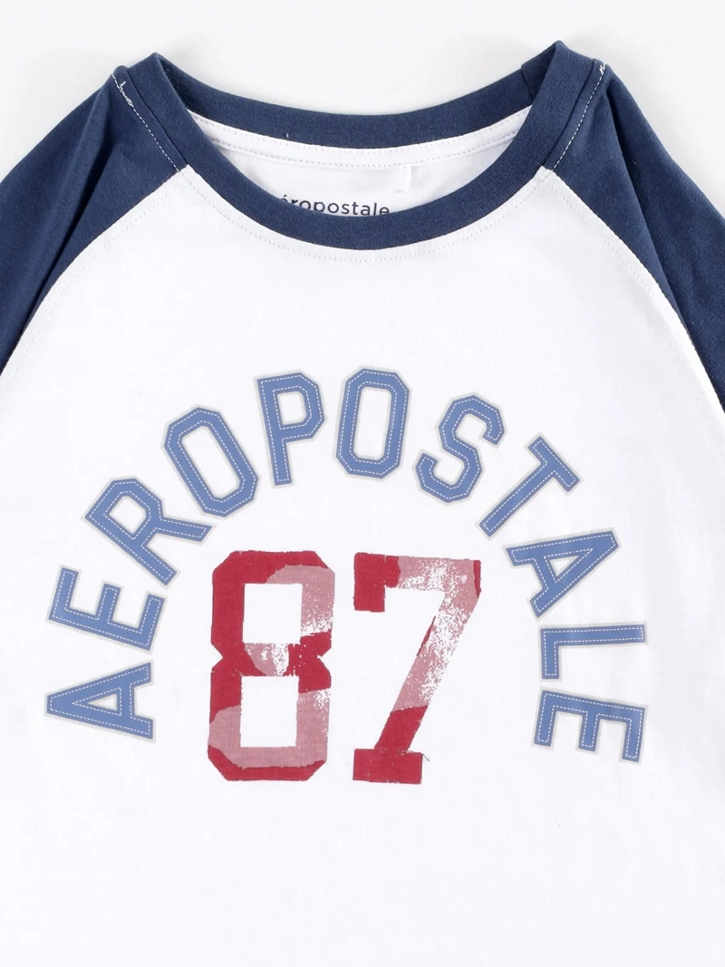 POLERA MANGA CORTA NIÑO AEROPOSTALE RAGLAN - 3