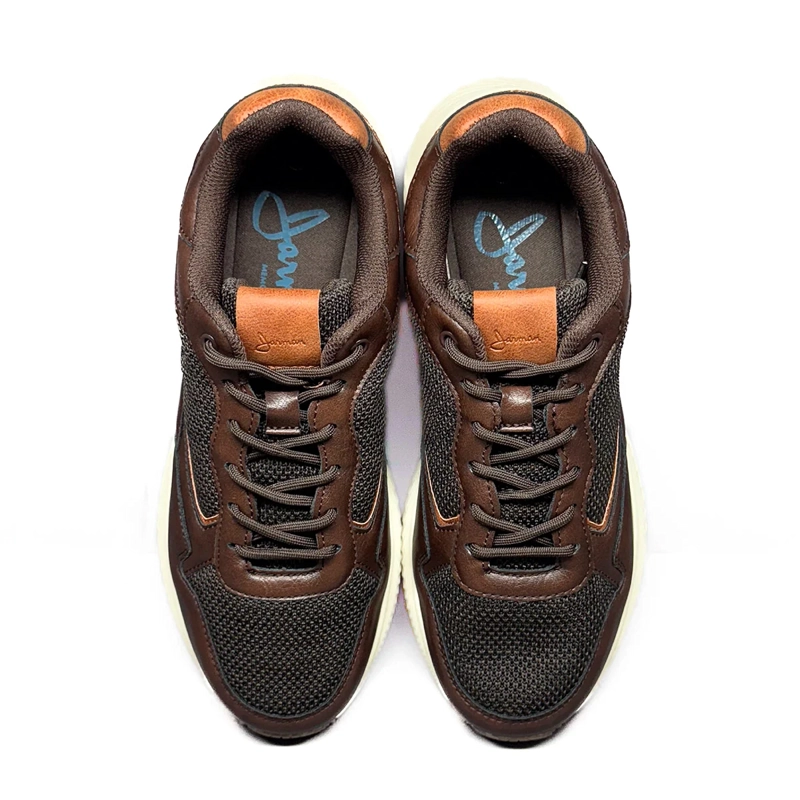 ZAPATILLAS HOMBRE JARMAN CASUALES CAFÉ CT051301 - 3