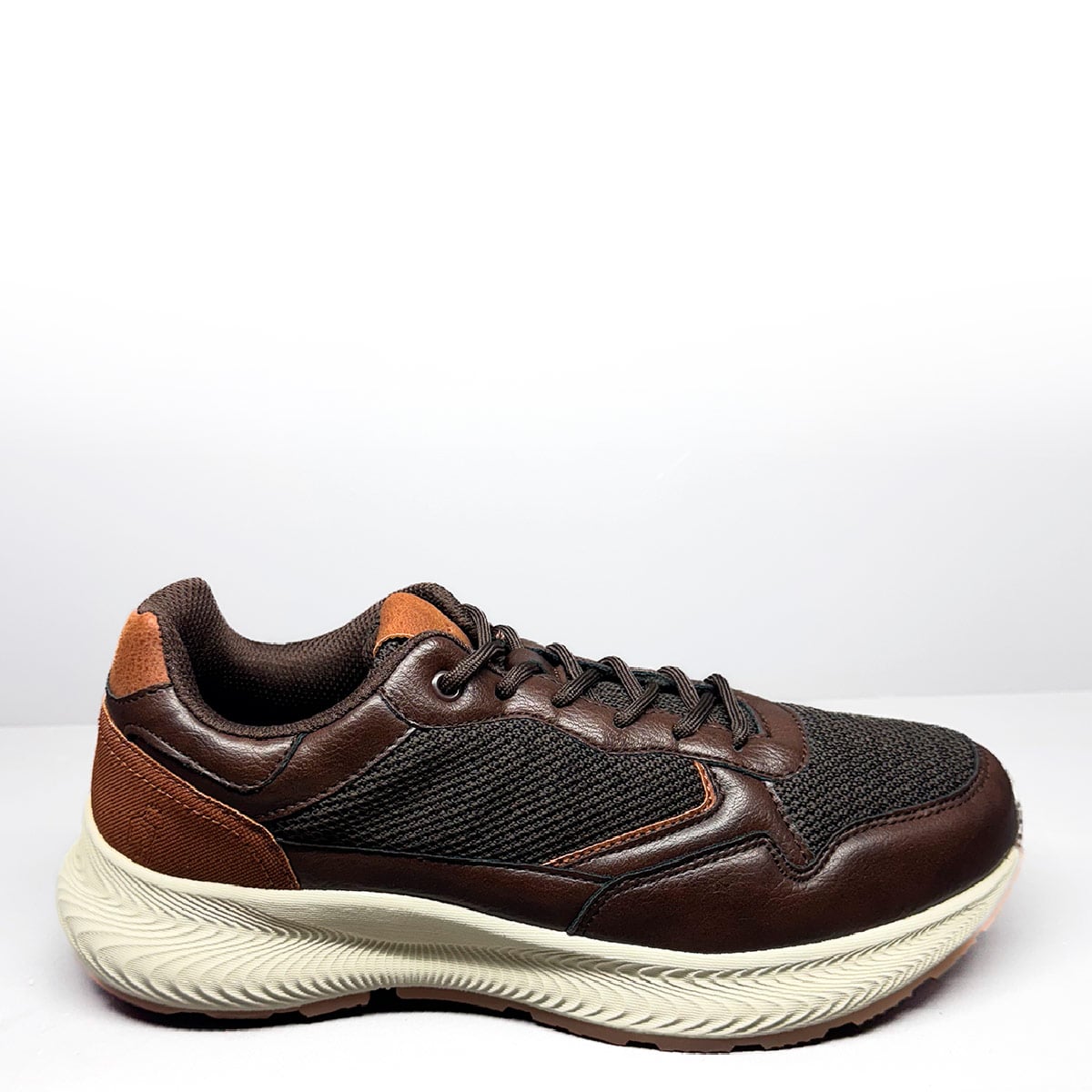 ZAPATILLAS HOMBRE JARMAN CASUALES CAFÉ CT051301 - 1