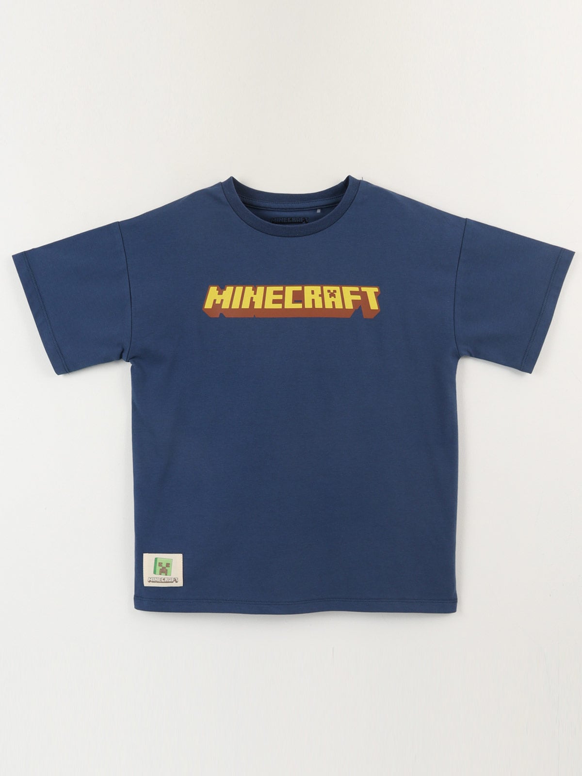 POLERA MANGA CORTA NIÑO MINECRAFT - 1