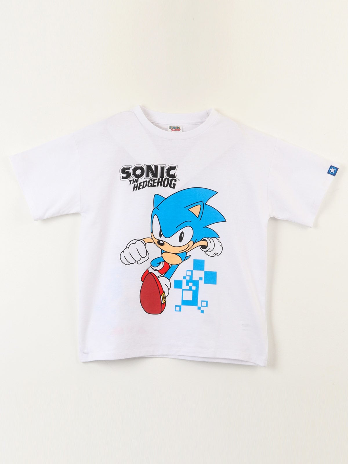 POLERA MANGA CORTA NIÑO SONIC - 1
